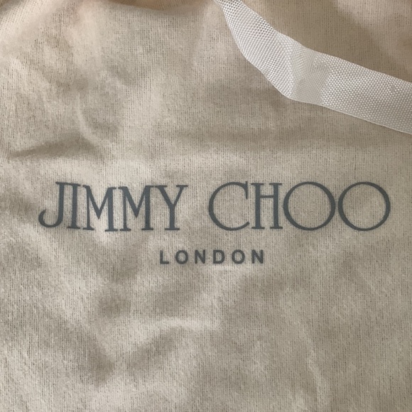 Jimmy Choo.  Cream.  Fits a pair of shoes or small handbag - Picture 3 of 4